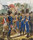 Medlemmar av staden Troup och andra Philadelphia soldiery