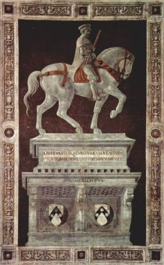 Reitermonument von Sir John Hawkwood 1436
