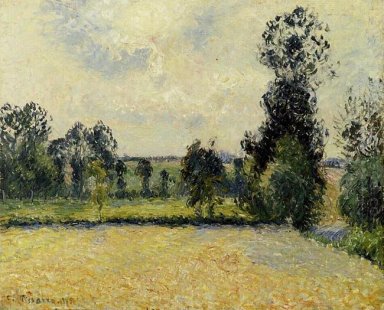 campo de aveia em eragny 1885