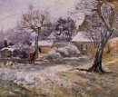 neige à Montfoucault 1874