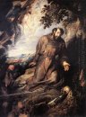 San Francesco d'Assisi che riceve le stimmate c. 1635