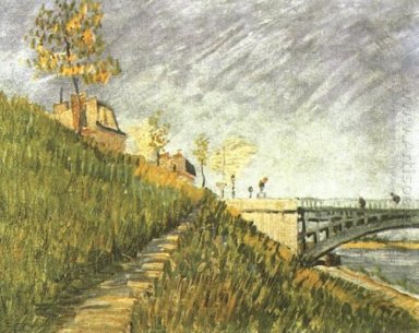 Oever van de Seine Nabij Pont De Clichy 1887