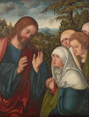 Kristus tar Lämna sin mor 1520