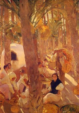 The Elche Palm Grove 1918