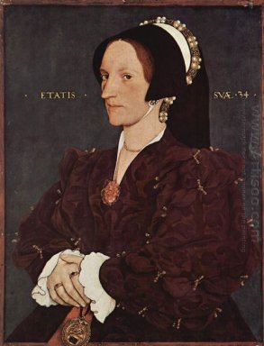 Retrato de Margaret Wyatt Lee Lady 1540