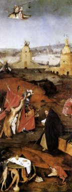 Triptych av Temptation Of St Anthony 1506 2