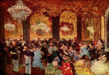 Abendessen auf dem Ball 1879