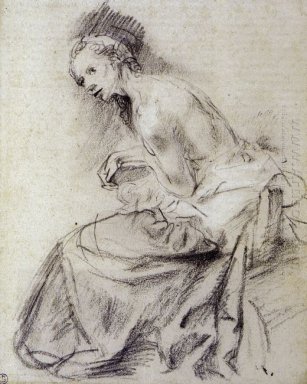 Female Nude Seated Suzanne 1634