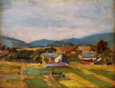 landscape in lower austria 1907