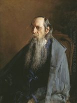 Ritratto di Mikhail Yevgrafovich Saltykov-Shchedrin