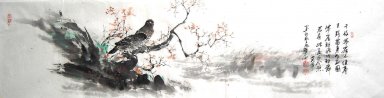 Plum & Birds - Chinesische Malerei