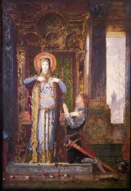 St. Elisabeth von Ungarn das Wunder der Rosen 1879