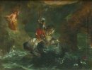 Saint George som slåss draken Perseus Levererar Andromeda 18