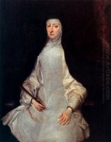 Portret van Maria Anna van Oostenrijk