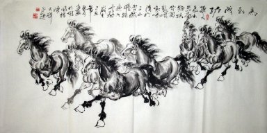 Horse - Peinture chinoise