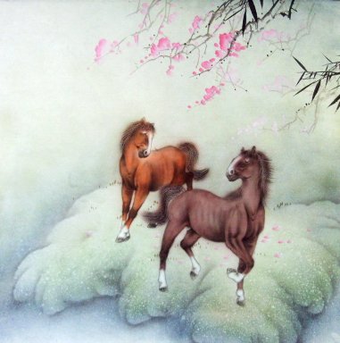 Horse - Pittura cinese