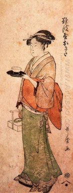 Okita Tea House Девушка