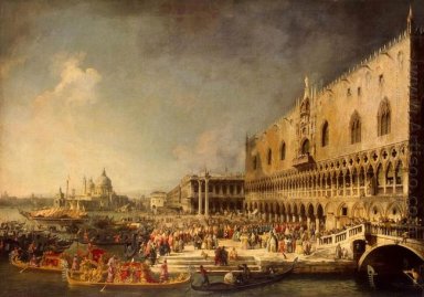 the reception of the french ambassador in venice
