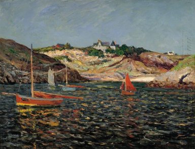 El corazón del Puerto de Goulphar Belle Ile En Mer 1909