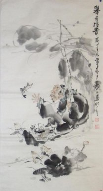 Visser - Chinees schilderij