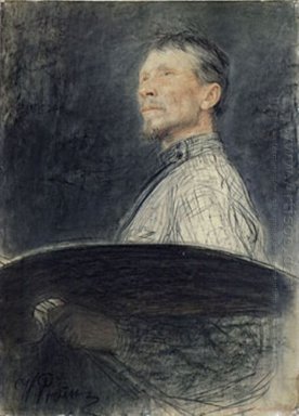 Portret van een E Arkhipov 1862