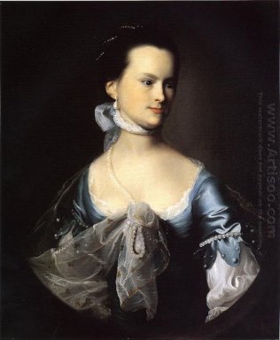 Retrato de Elizabeth Deering Wentworth Gould Rogers también cono