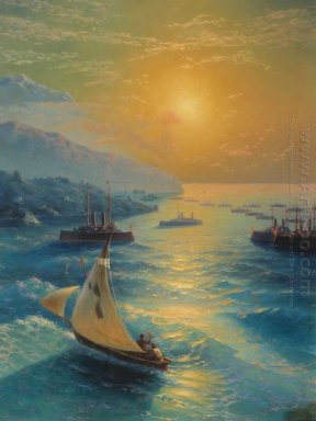 Navires à la Feodosiya Raid 1897