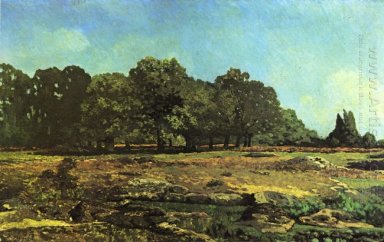 avenue of chestnut trees near la celle saint cloud 1865