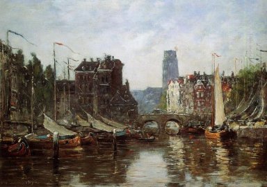 Rotterdam Le Pont De Beurs 1876