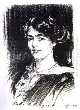 Portret van Dame Michaelis 1925