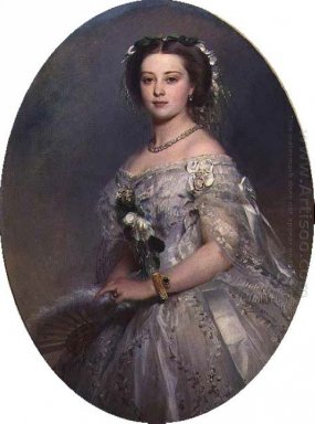 Портрет Виктории дочери короля