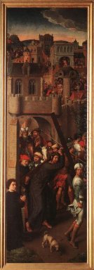 Страсть Greverade Алтарь Левый фланговый 1491
