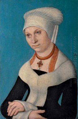 Portrait Of Barbara Duchess Of Saxony