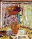 Die Vase Blumen 1945