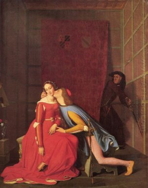 Франческа да Римини и Паоло Малатеста 1819