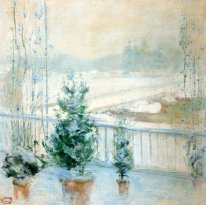 Балкон зимой 1902