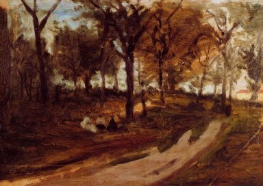 en el bosque de Saint Cloud 1873