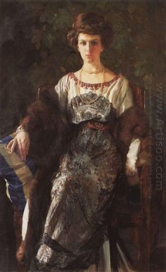Retrato de Ewfimia Nosova 1911