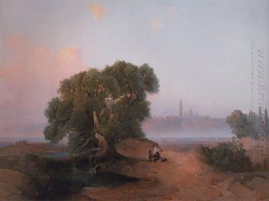 Jenis Kiev Dari Dnieper Ke Pechersk Lavra 1852