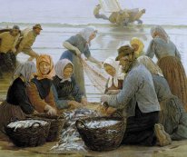 Les pêcheurs et les femmes de Hornbaek