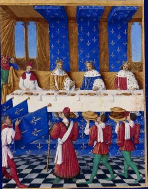 Banquete de Charles V el Sabio