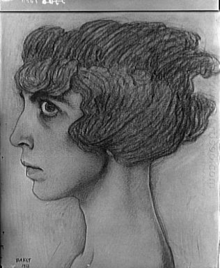Porträt des Marchesa Casati 1912
