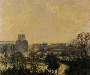 Taman Efek Louvre Salju 1899