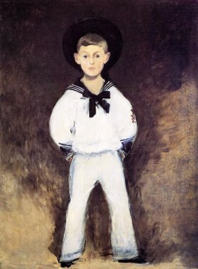 porträtt av henry Bernstein som barn 1881