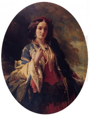 Portrait Of Katarzyna Potocka 1854