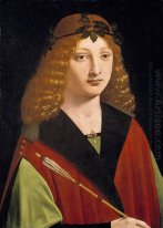 Portrait of a Youth Holding an Arrow