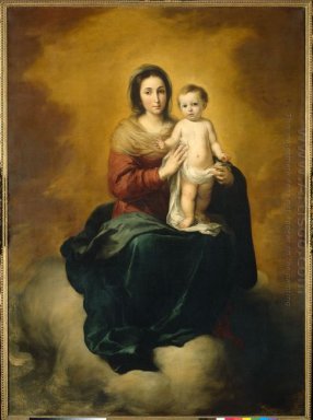 Madonna nas nuvens 1660