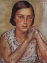 Portrait de la fille de l'artiste 1935
