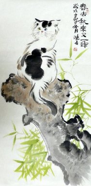 Cat - Chinesische Malerei
