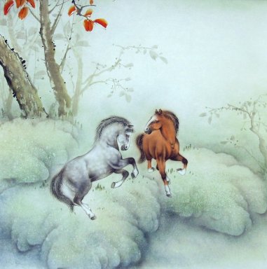 Horse - Peinture chinoise